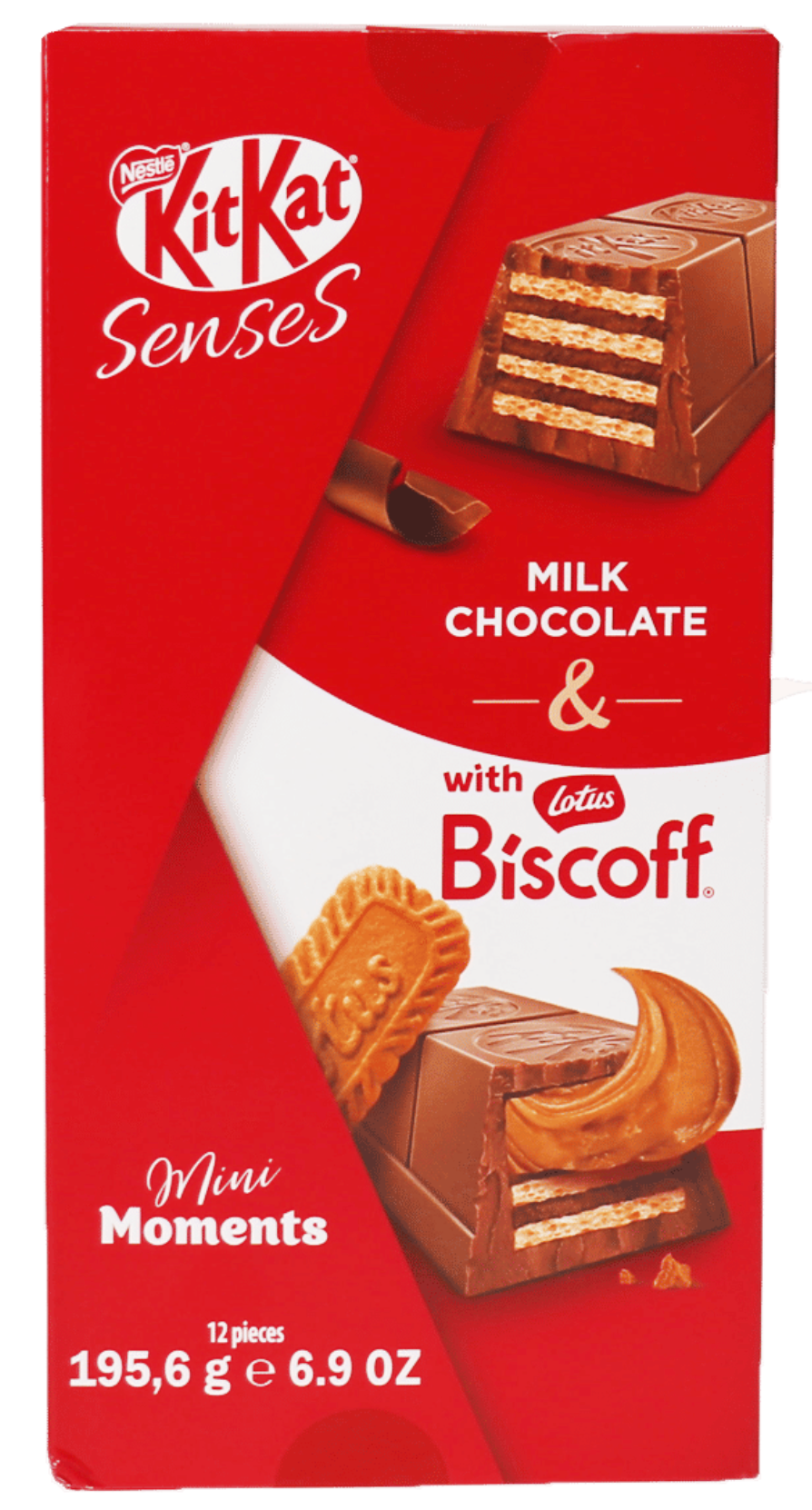 NESTLE KITKAT Senses - Lotus Biscoff & Milchschokolade