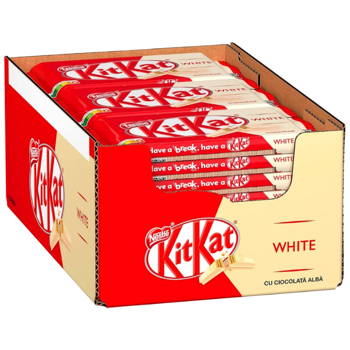 KitKat White Chocolate - Angebot - 24 x 41,5g Pack