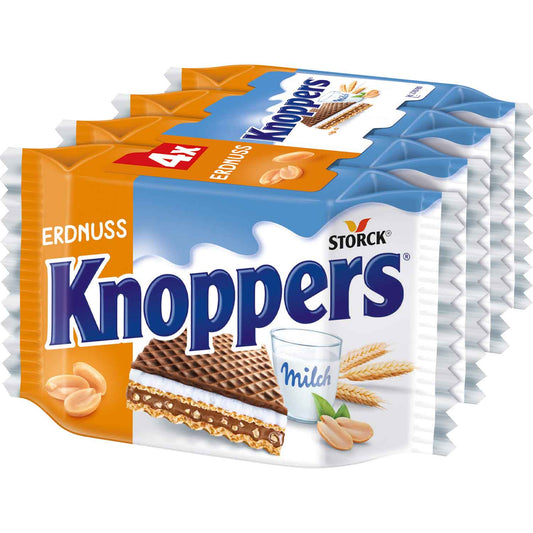 Knoppers Erdnuss 4er MHD:01.09.2025