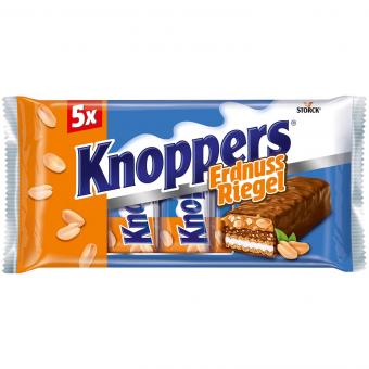 Knoppers Erdnuss Riegel 5x40g MHD: 01.2026