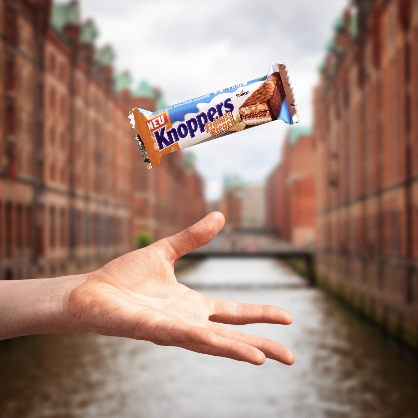 Knoppers Erdnuss Riegel