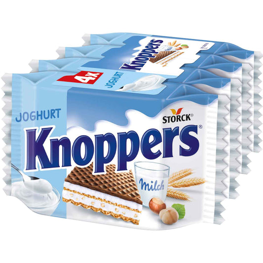 Knoppers Joghurt 4er MHD: 01.09.2025