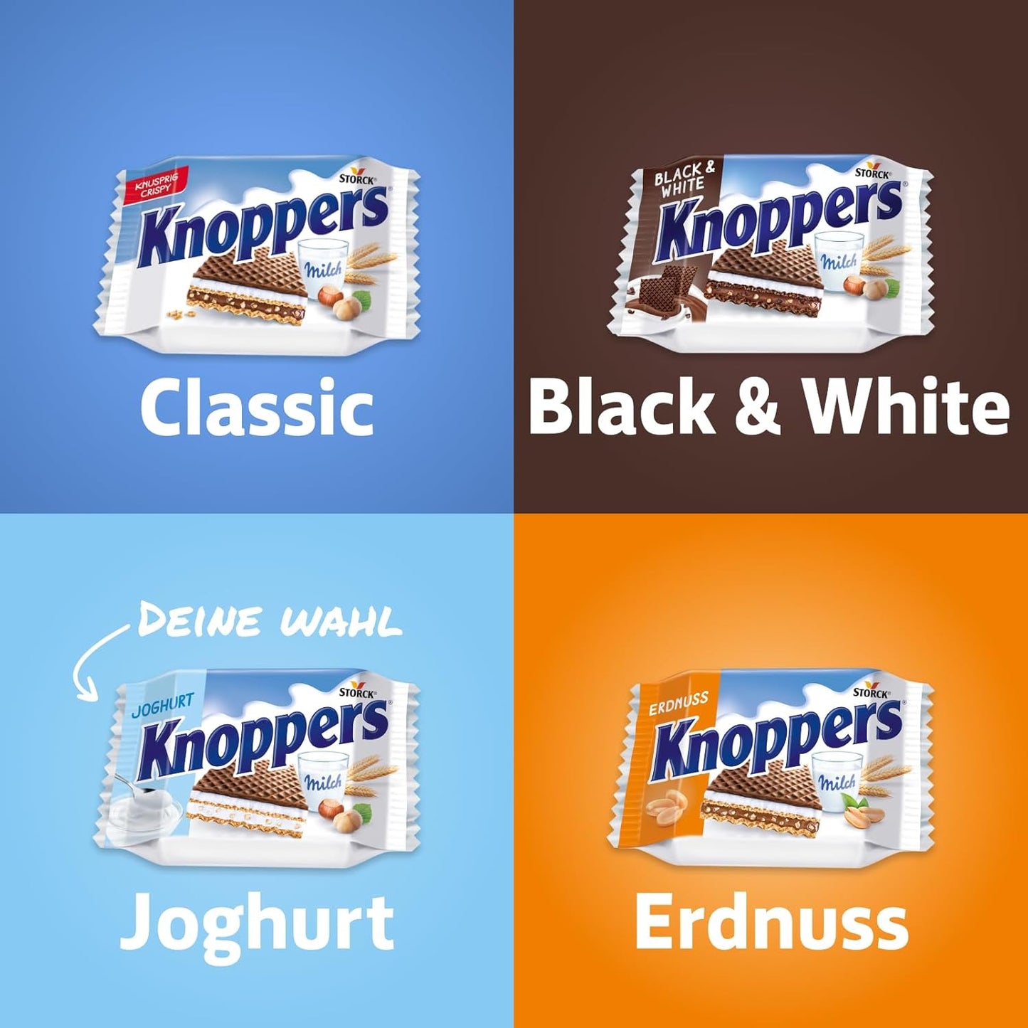 Knoppers Joghurt - Deine Wahl