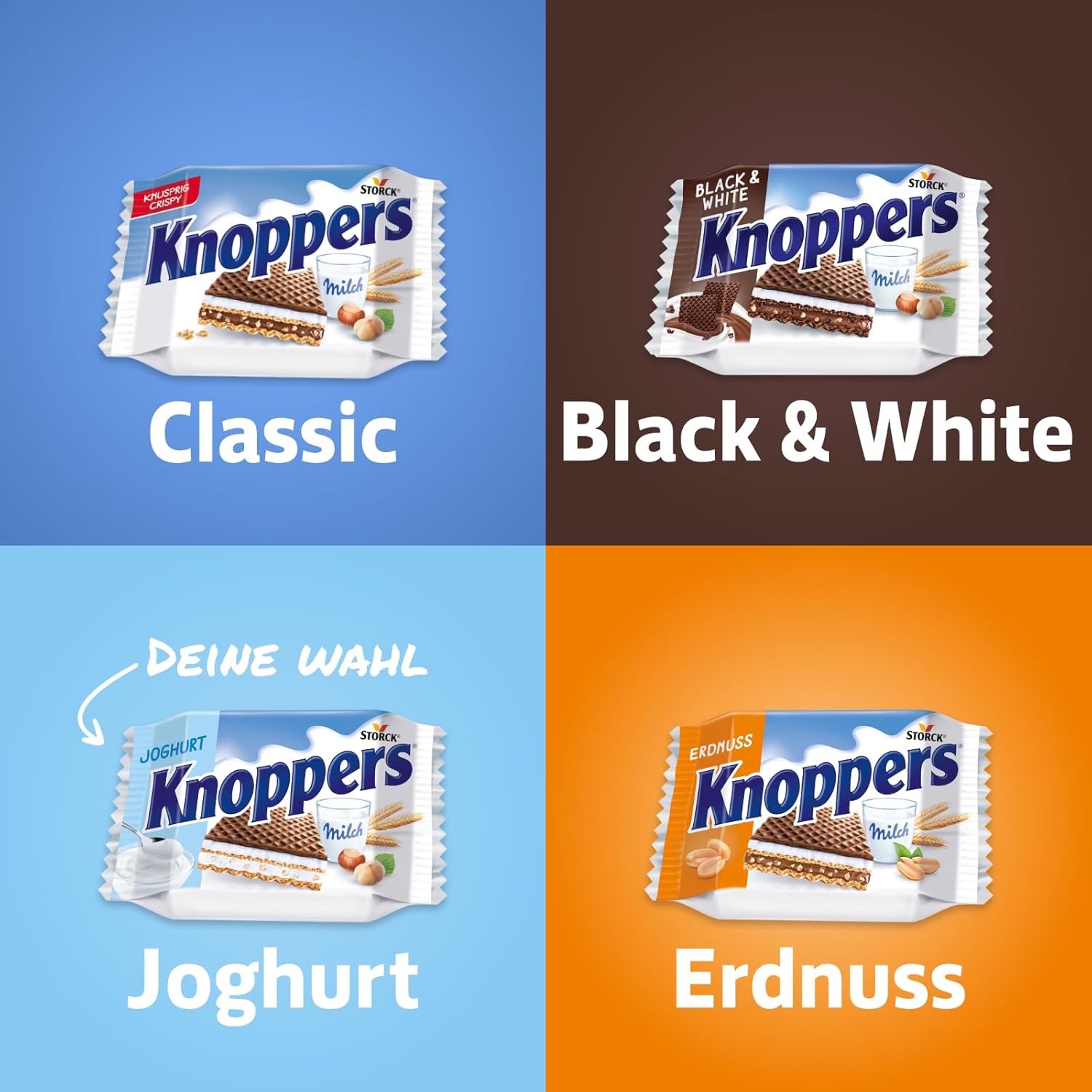 Knoppers Joghurt - Deine Wahl