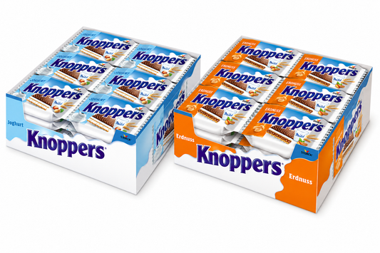 Knoppers Vorratspack: Joghurt & Erdnuss 48 x 25g