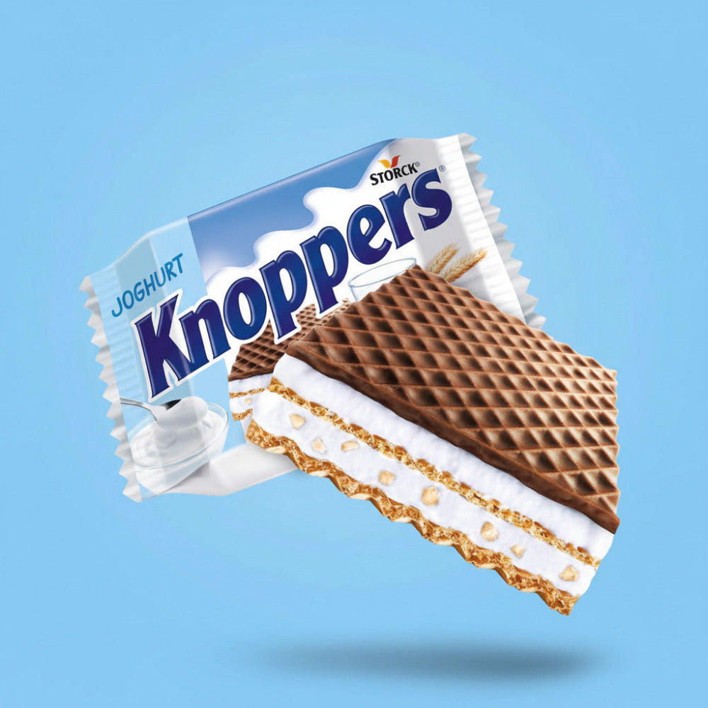 Knoppers Joghurt Schnitte