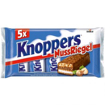 Knoppers Nuss Riegel 5x40g MHD: 10.03.2025