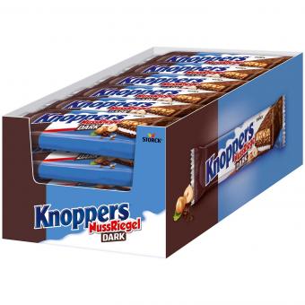 Knoppers NussRiegel Dark 24x40g MHD: 01.09.2025