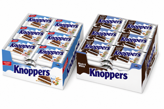 Knoppers Vorratspack: Original & Black & White 48 x 25g