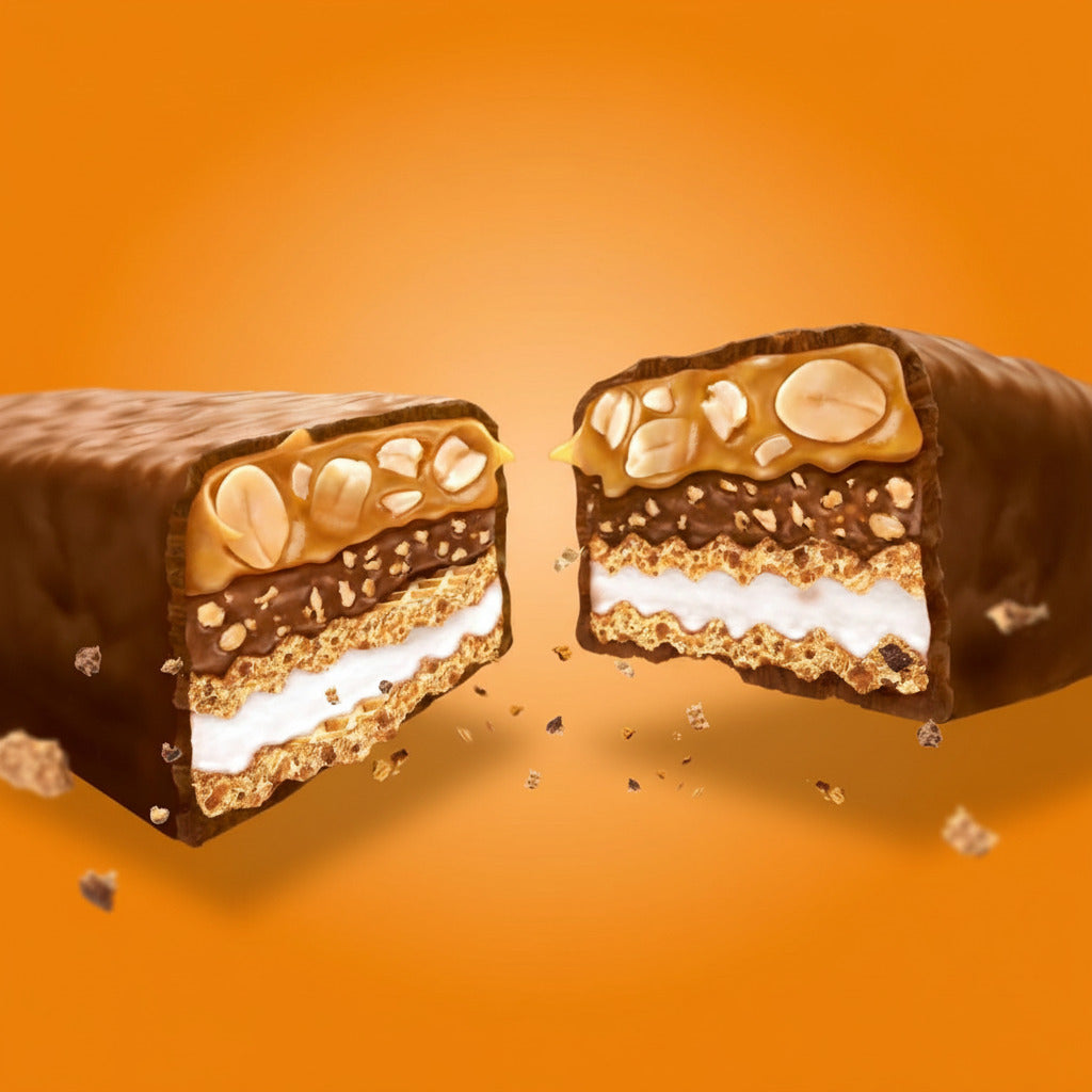 Knoppers Riegel Erdnuss