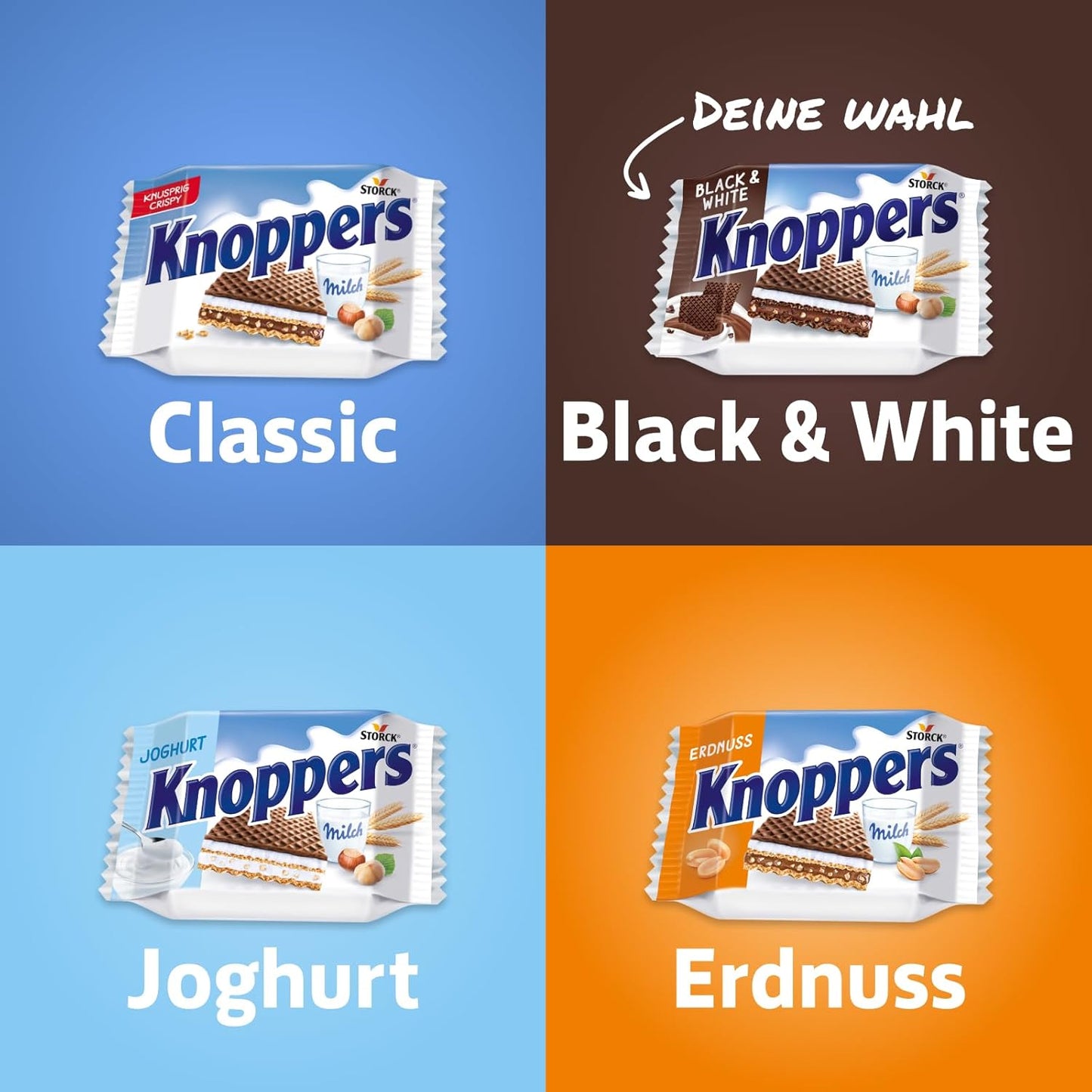 Knoppers Schnitten - Deine Wahl
