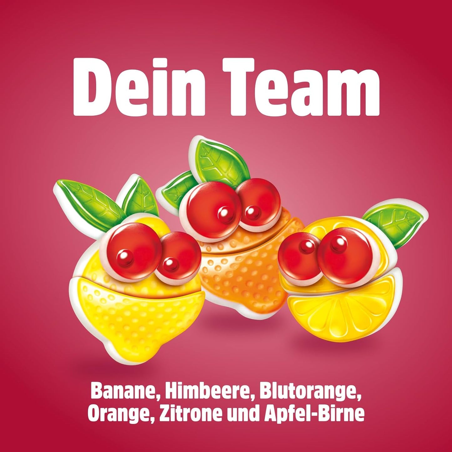 Lachgummi Frucht & Joghurt Geschmacksrichtugnen