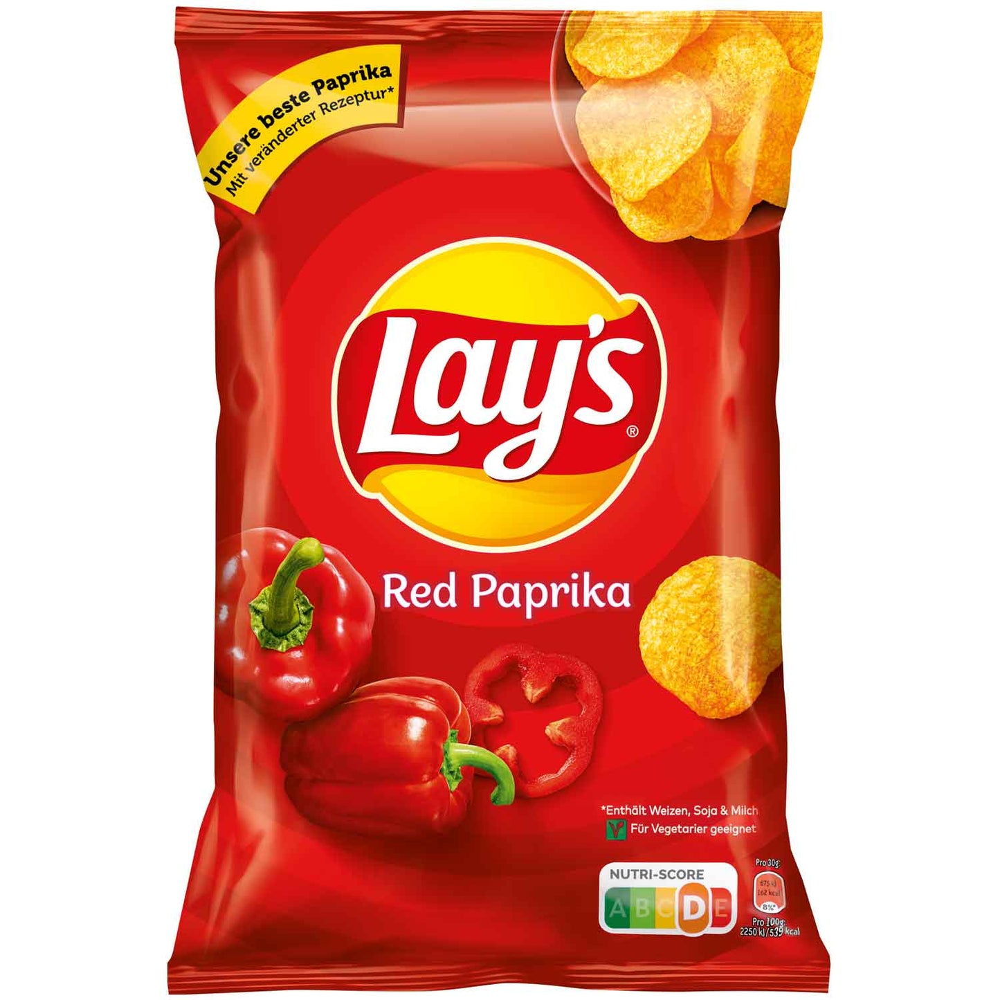 Lay's Red Paprika 150g MHD:02.02.2025