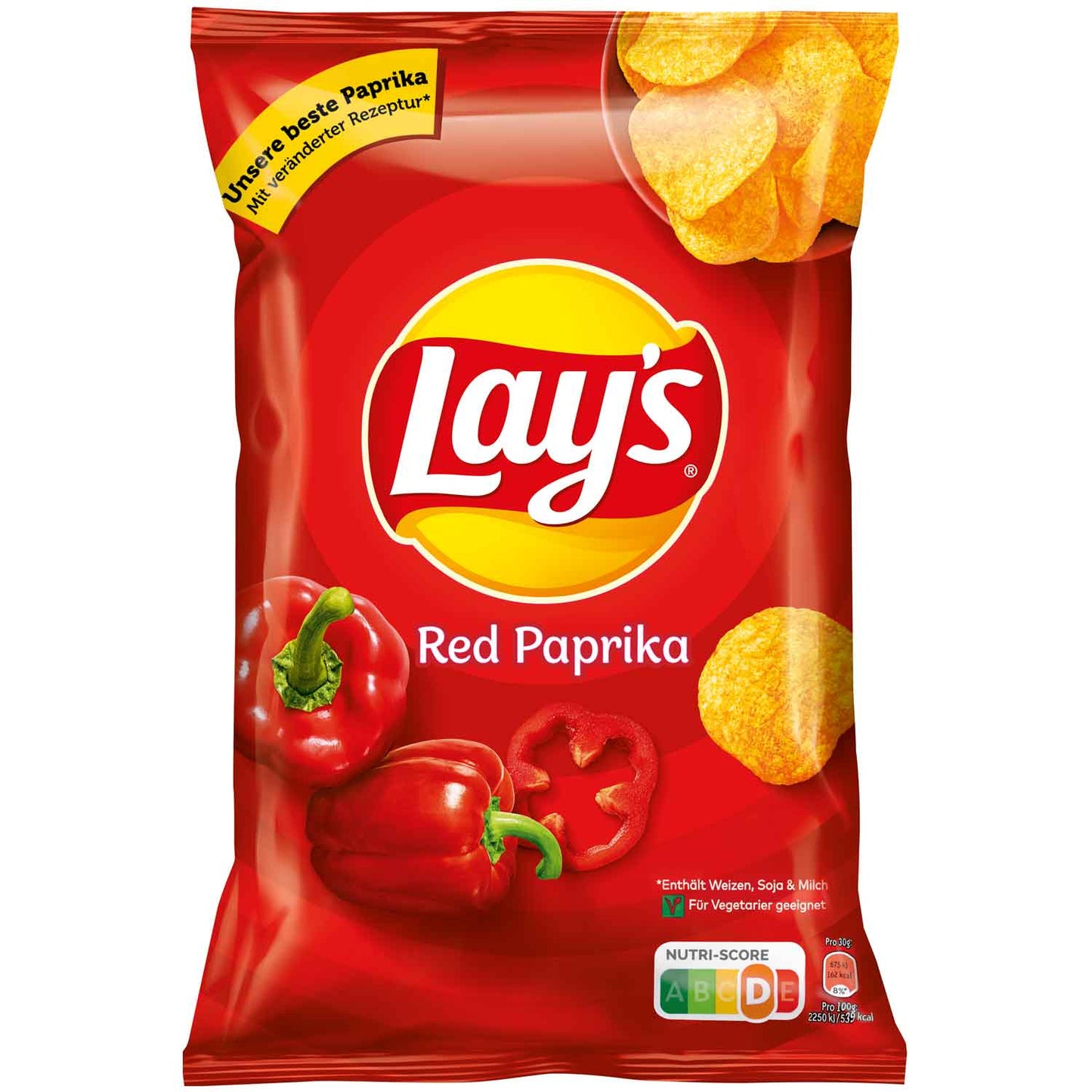 Lay's Red Paprika 150g x 9 MHD:17.11.2024