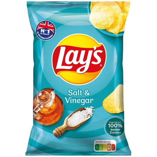 Lay's Salt & Vinegar 9x150g