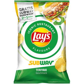 Lay's Subway Teriyaki 150g MHD:02.11.2025