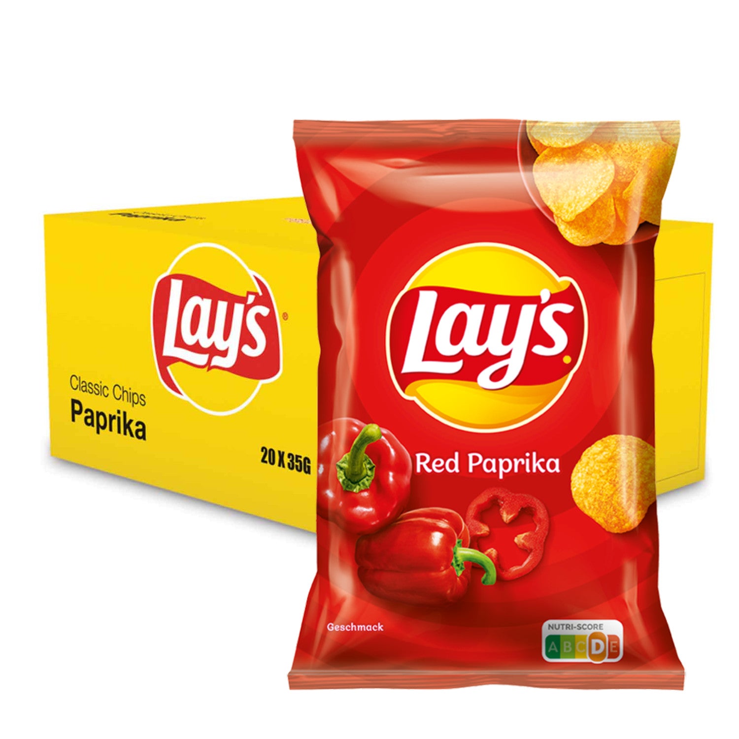 Lay's Red Paprika 20x35g Angebot