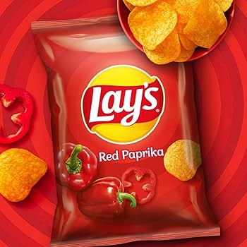 Lay's Red Paprika Kartoffelchips