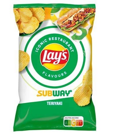 Lays Subway Teriyaki 9 x 150g MHD:10.05.2026