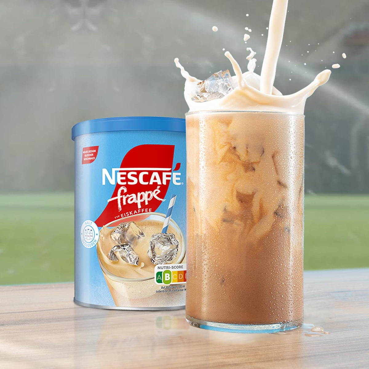 NESCAFÉ Frappé Typ Iced-Coffee - Frappé-Kaffeepulver mit Instant-Kaffee, koffeinhaltig