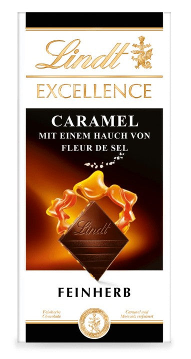 Lindt EXCELLENCE Caramel Fleur de Sel 100g