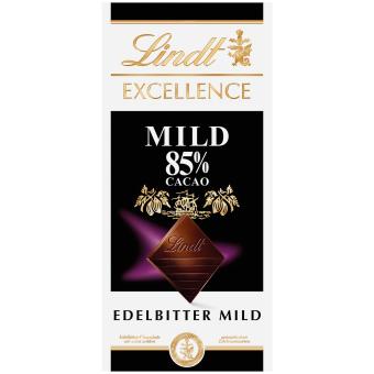 Lindt Excellence Mild 85% Cacao 100 g MHD:31.12.2025