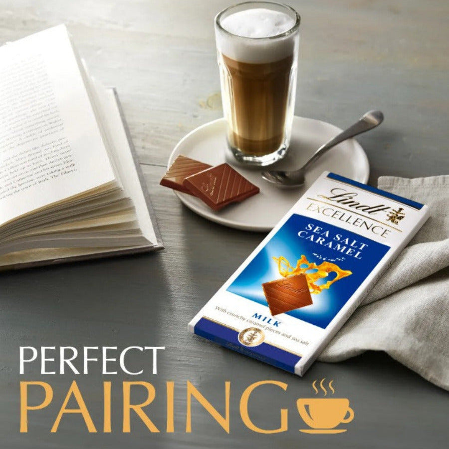 Lindt EXCELLENCE Melk Zeezout & Karamel 