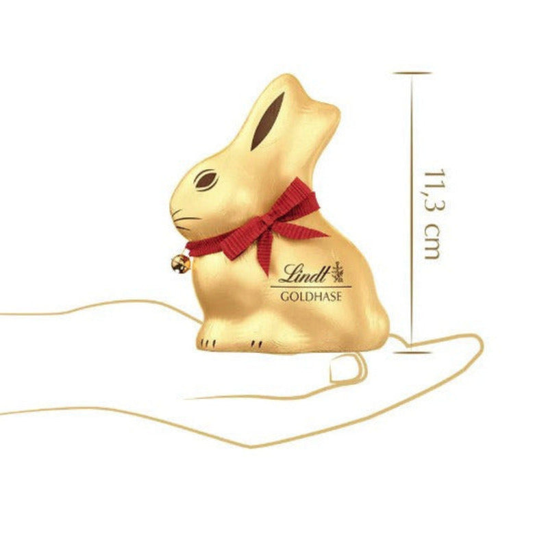 Lindt Goldhase 100g Größe