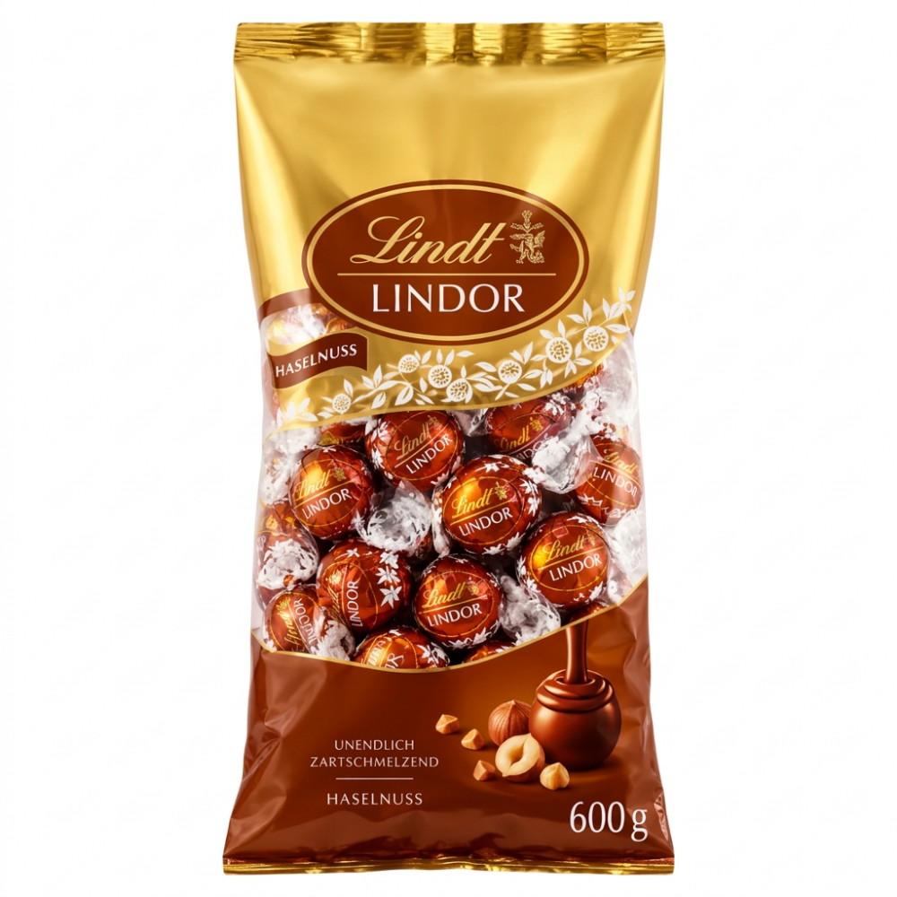 Lindt Lindor Haselnuss 600g