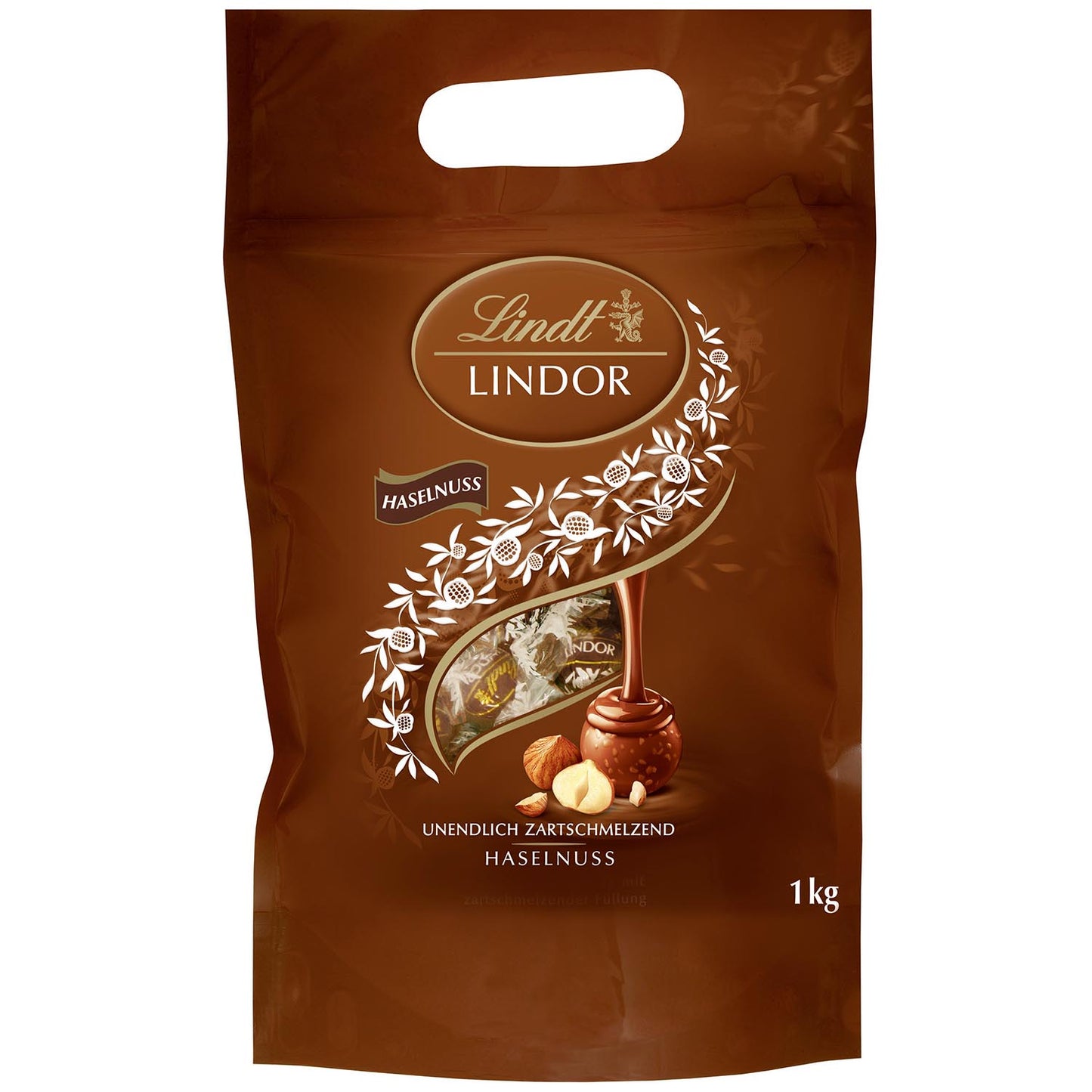 Lindt Lindor Kugeln Vollmilch Haselnuss 1kg MHD:10.2025