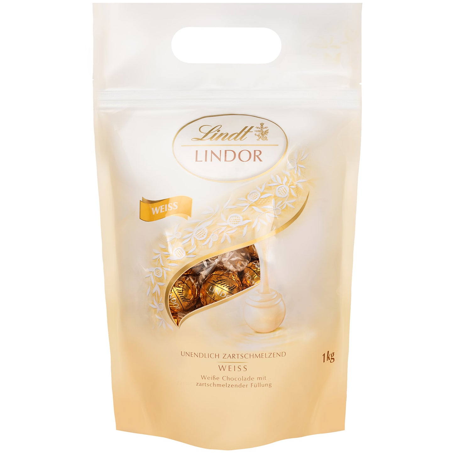 Lindt Lindor Kugeln Weiße Schokolade 1kg MHD: 10.2025