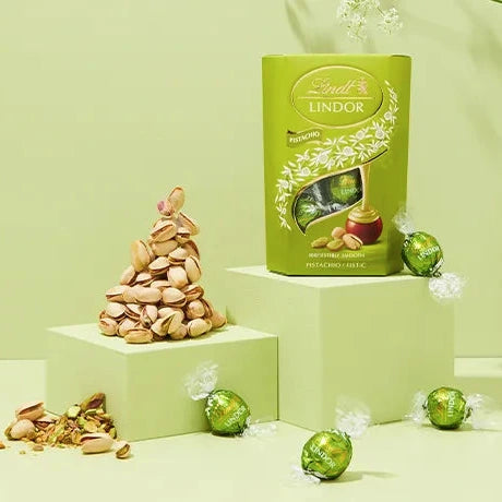 Lindt LINDOR Cornet Pistachio 