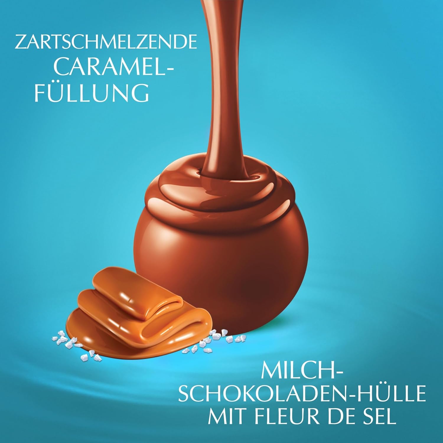 Lindt Lindor Cornet Salted Caramel Kugel