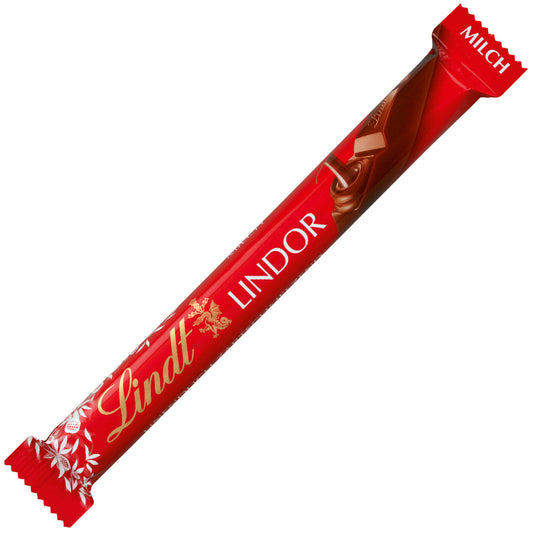 Lindt Bâtonnets de chocolat au lait entier Lindor 38g