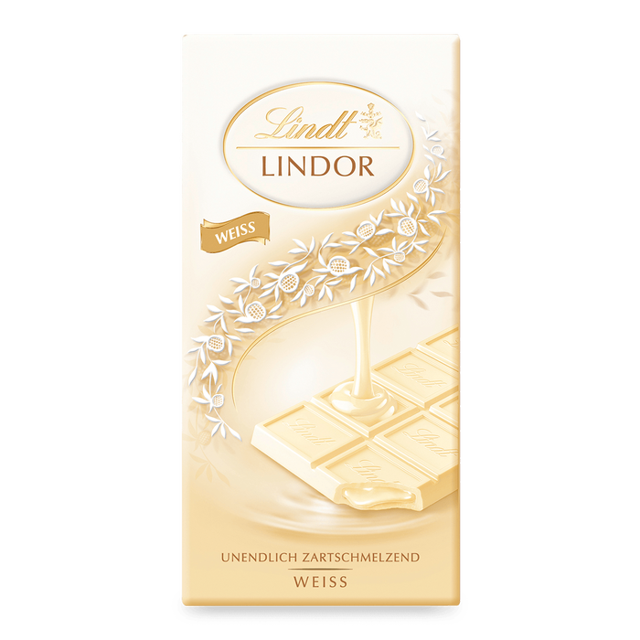 Lindt LINDOR Weiß 100g