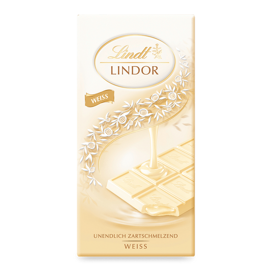 Lindt LINDOR Weiß 100g
