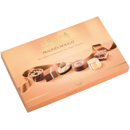 Lindt Pralinés Nougat 200g ohne Alkohol MHD: 04.2025