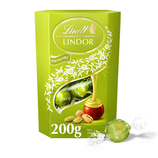 Lindt LINDOR Cornet Pistache 200g