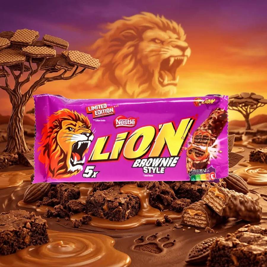 Lion Brownie Style Snack Size Multipack 5x