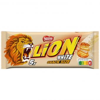 Lion White Snack Size 5er