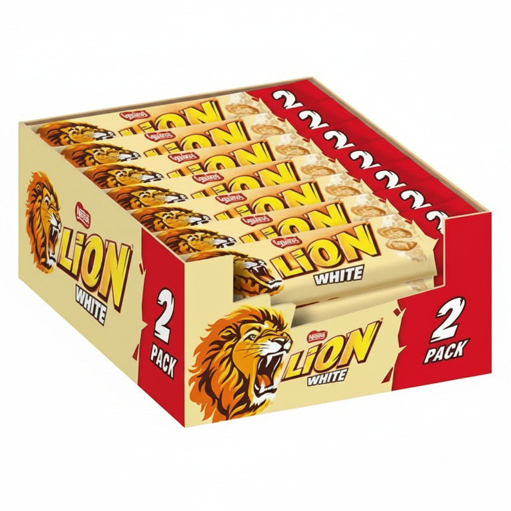 Lion White 28x60g Thekendisplay