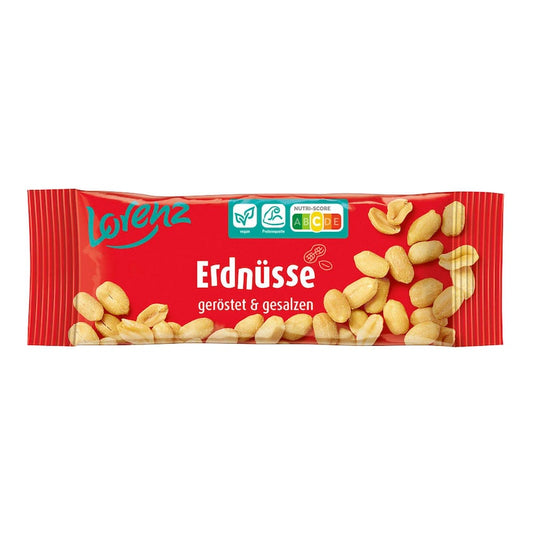 Lorenz pinda's geroosterd en gezouten 40g