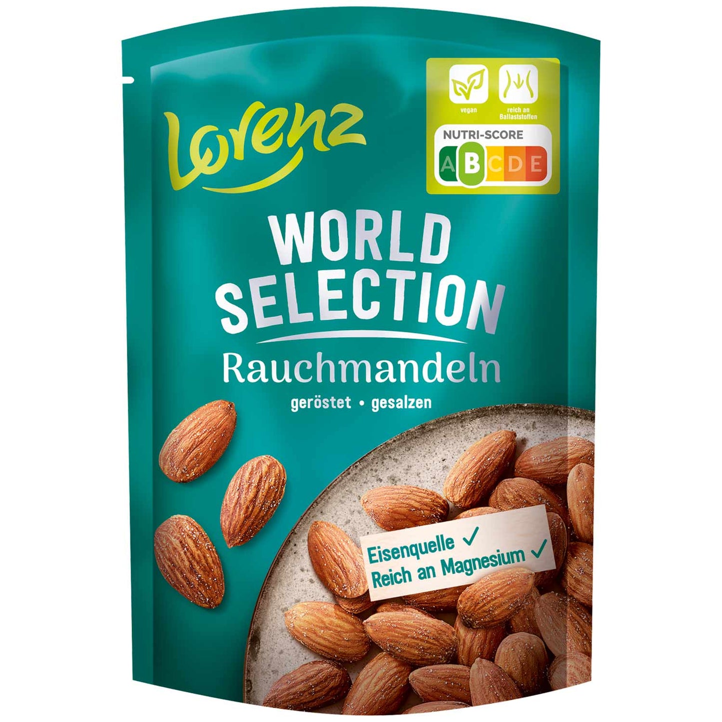 Lorenz World Selectie Smoke Almonds 100G THT:10.06.2025