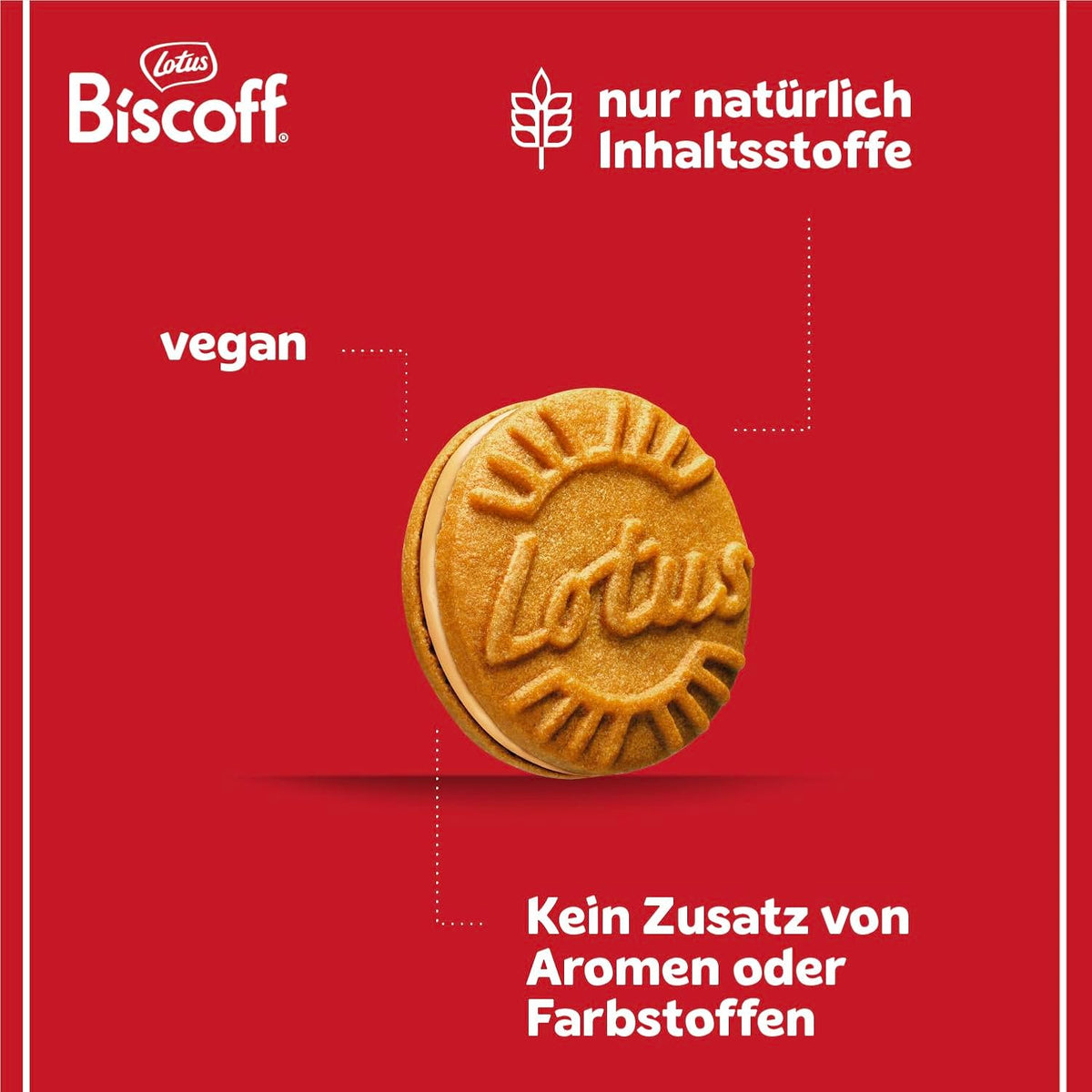 Lotus Biscoff Doppelkekse mit Biscoff-Cremefüllung