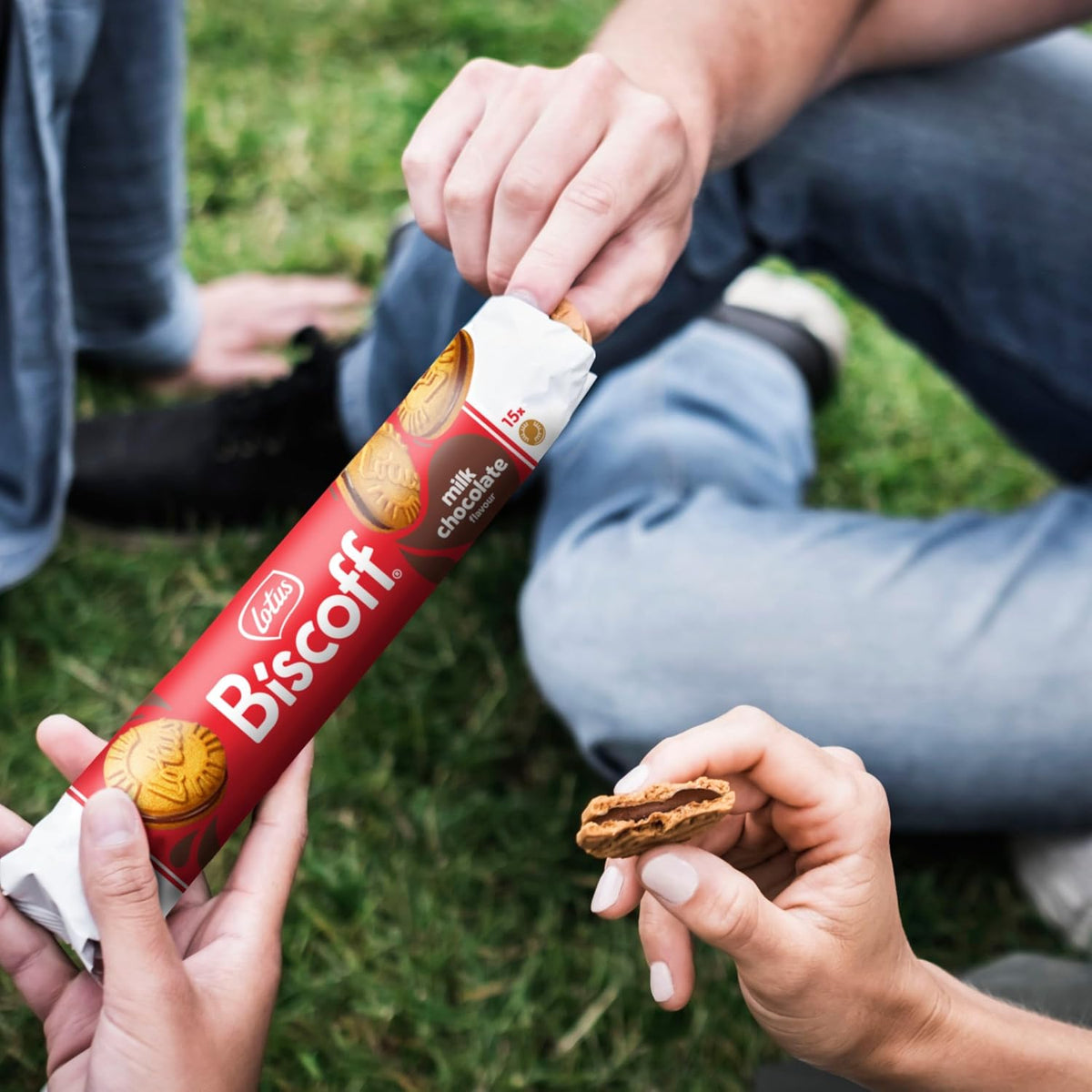 Lotus Biscoff Doppelkekse mit Schokoladengeschmack