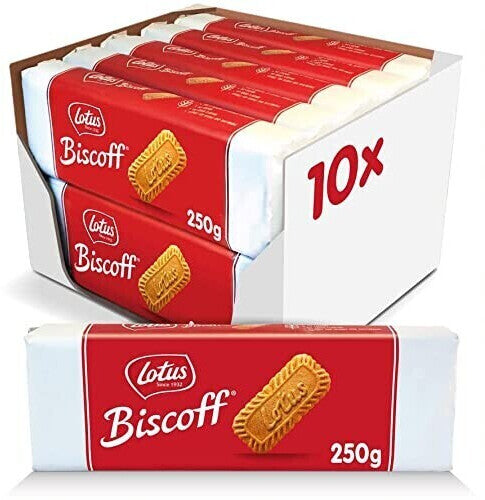 X10 Lotus Biscoff 250g MHD:03.02.2025