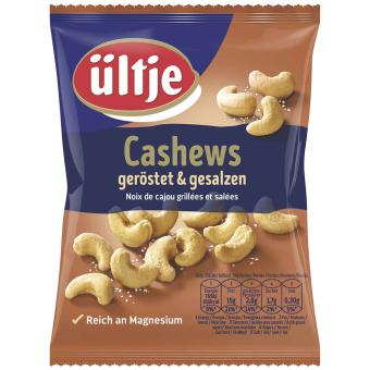 ültje Cashews geröstet & gesalzen 150g MHD:04.2025
