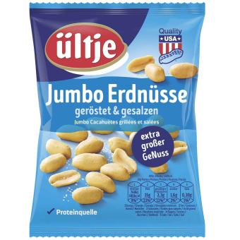 ültje Jumbo Erdnüsse geröstet & gesalzen 200g MHD: 10.2025