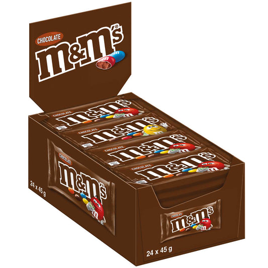 M&M'S Chocolate 24x45g MHD: 13.10.24
