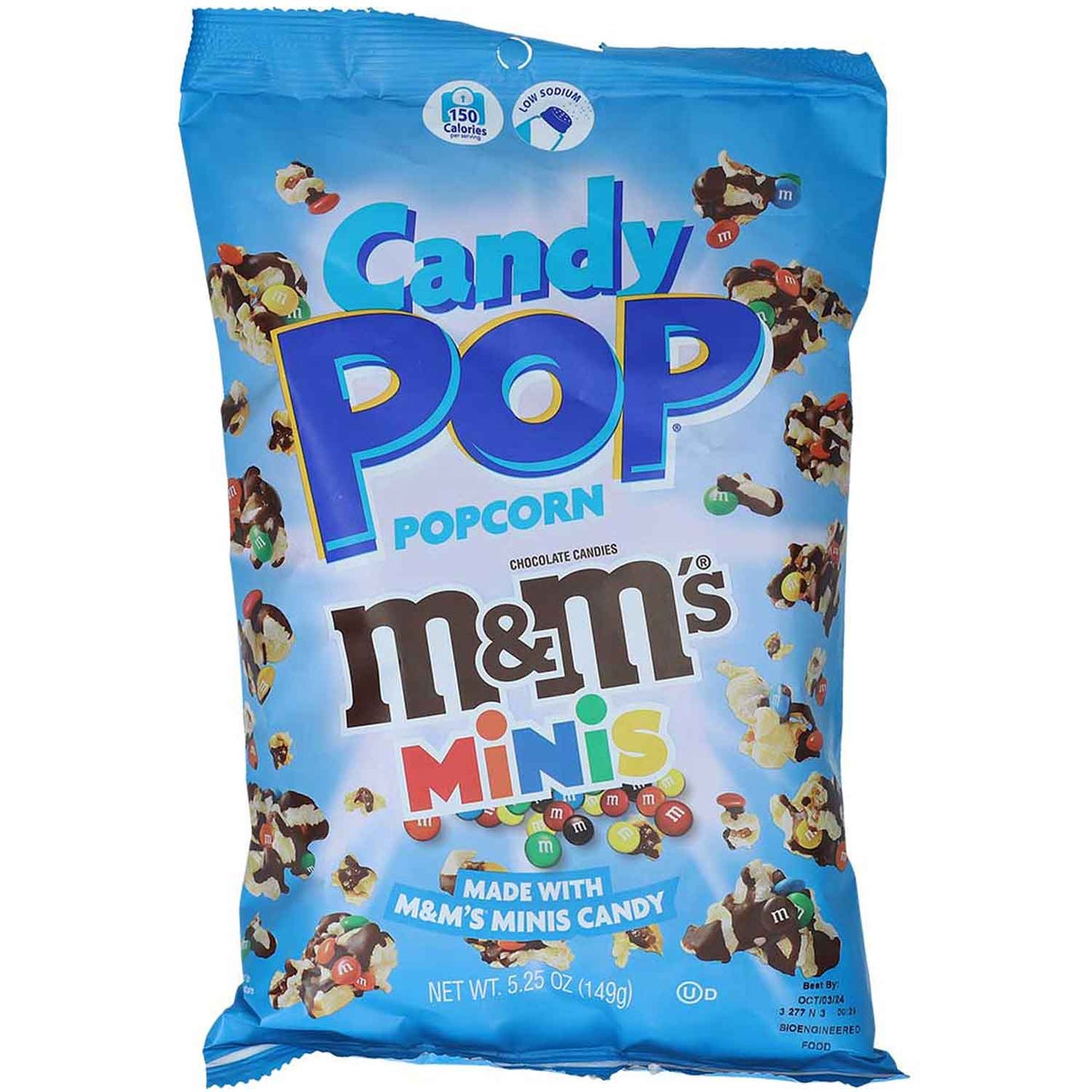 M&M'S Minis Candy Pop Popcorn 149g 27.03.2025